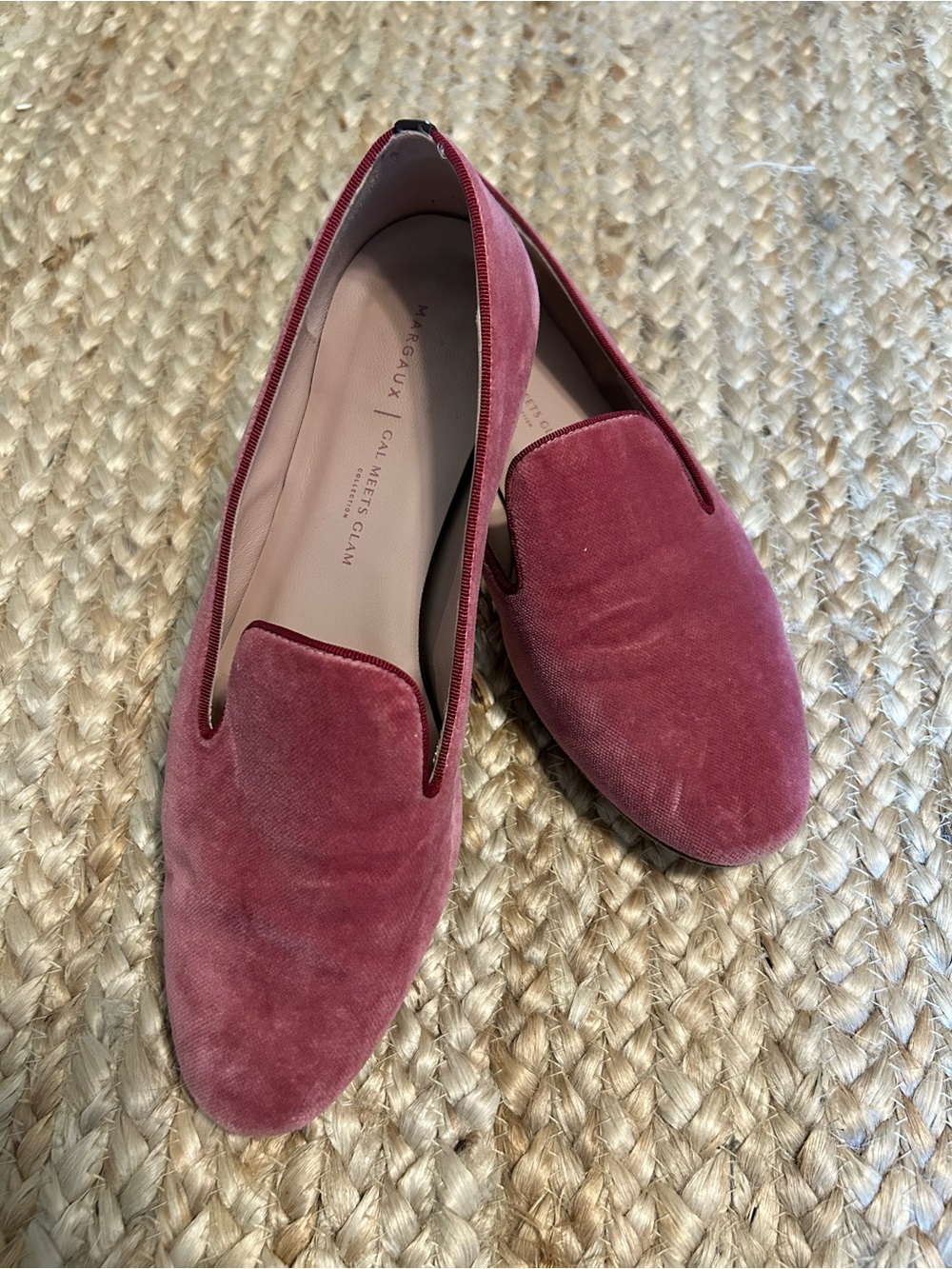 Gal Meets Glam x Margaux Pink Loafers 38.5 - Picture 6 of 11